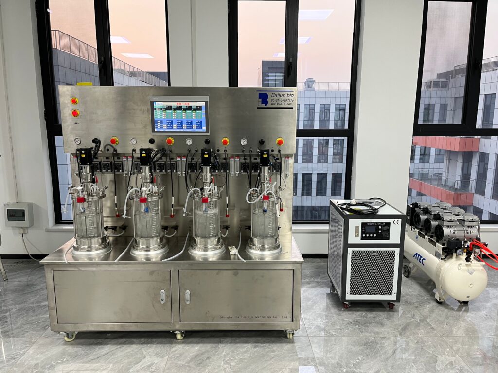 Air Compressor+ Glass Fermenter