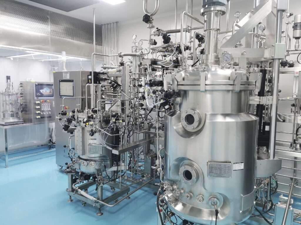 stainless steel cell culture bioreactor